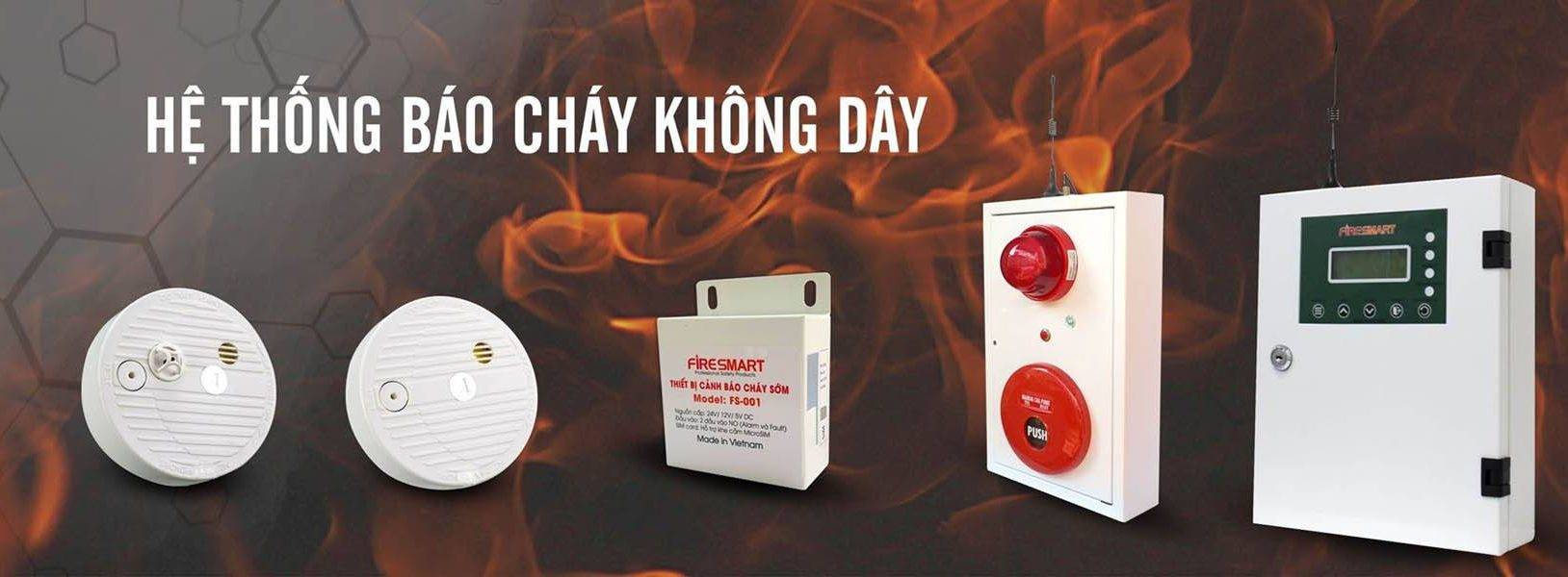 Hệ thống báo cháy không dây Firesmart